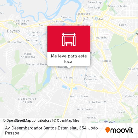 Av. Desembargador Santos Estanislau, 354 mapa