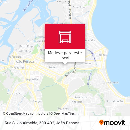 Rua Silvio Almeida, 300-402 mapa