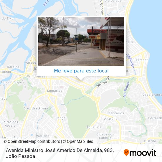 Avenida Ministro José Américo De Almeida, 983 mapa