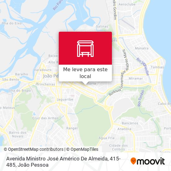 Avenida Ministro José Américo De Almeida, 415-485 mapa