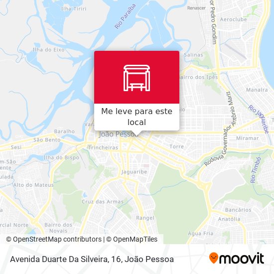 Avenida Duarte Da Silveira, 16 mapa