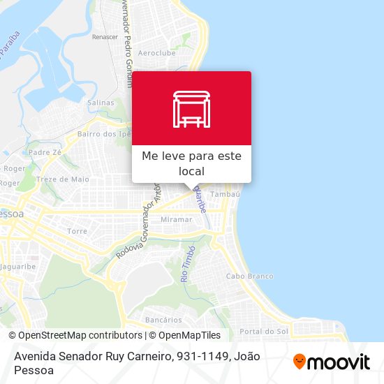 Avenida Senador Ruy Carneiro, 931-1149 mapa