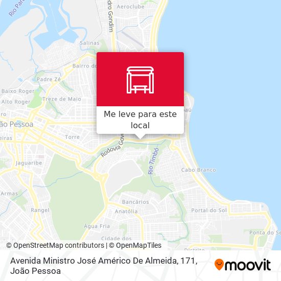Avenida Ministro José Américo De Almeida, 171 mapa