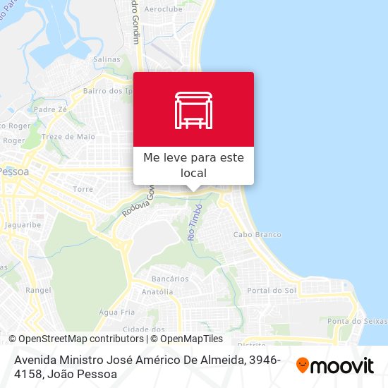 Avenida Ministro José Américo De Almeida, 3946-4158 mapa