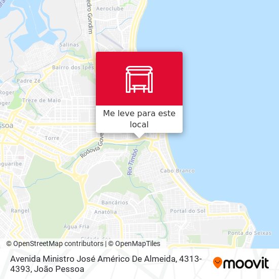 Avenida Ministro José Américo De Almeida, 4313-4393 mapa
