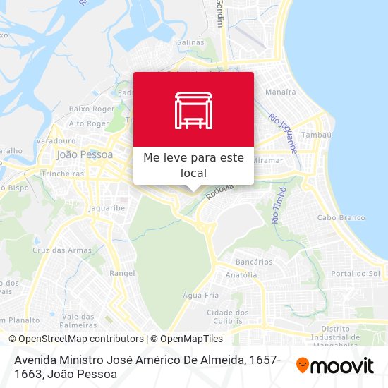 Avenida Ministro José Américo De Almeida, 1657-1663 mapa