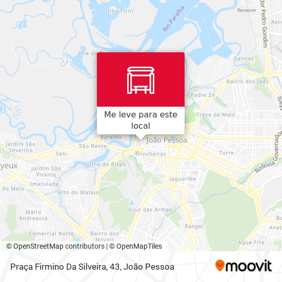 Praça Firmino Da Silveira, 43 mapa