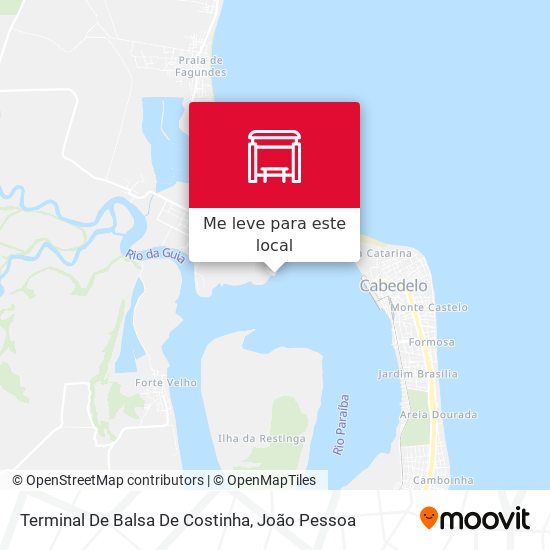 Terminal De Balsa De Costinha mapa