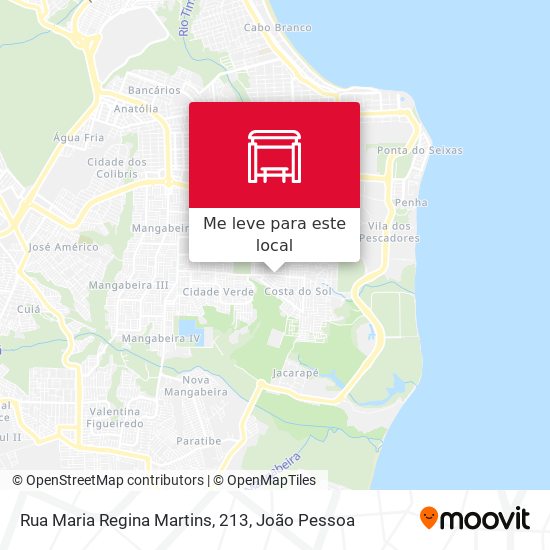 Rua Maria Regina Martins, 213 mapa