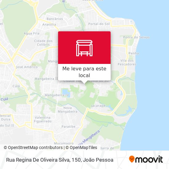 Rua Regina De Oliveira Silva, 150 mapa