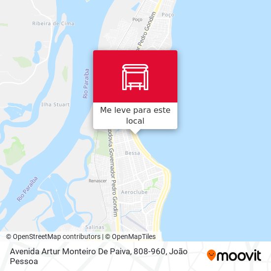 Avenida Artur Monteiro De Paiva, 808-960 mapa