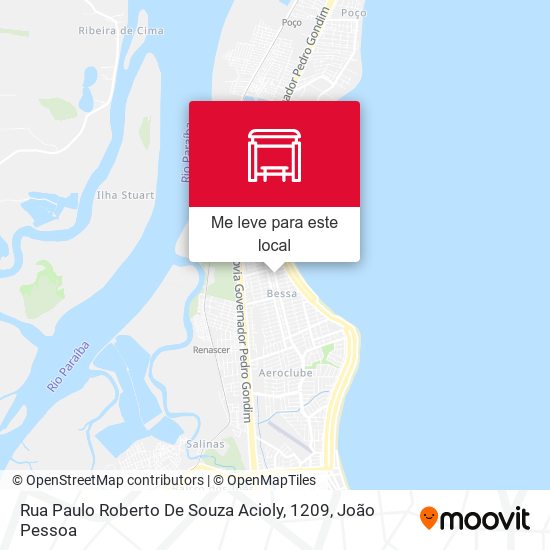 Rua Paulo Roberto De Souza Acioly, 1209 mapa