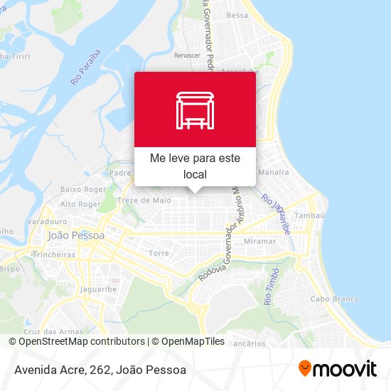 Avenida Acre, 262 mapa