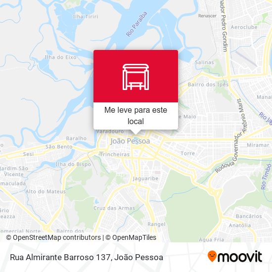 Rua Almirante Barroso 137 mapa