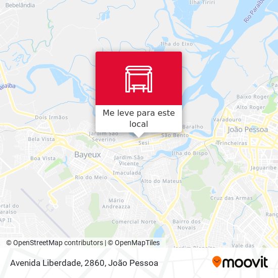 Avenida Liberdade, 2860 mapa