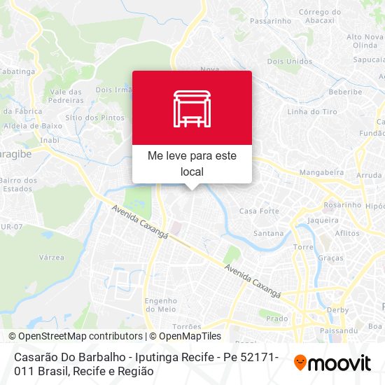 Casarão Do Barbalho - Iputinga Recife - Pe 52171-011 Brasil mapa
