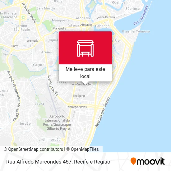 Rua Alfredo Marcondes 457 mapa