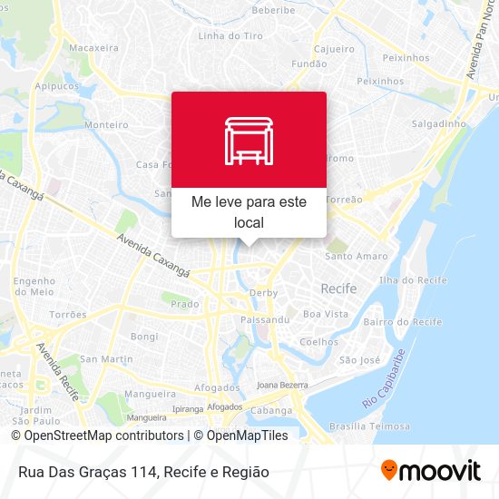 Rua Das Graças 114 mapa