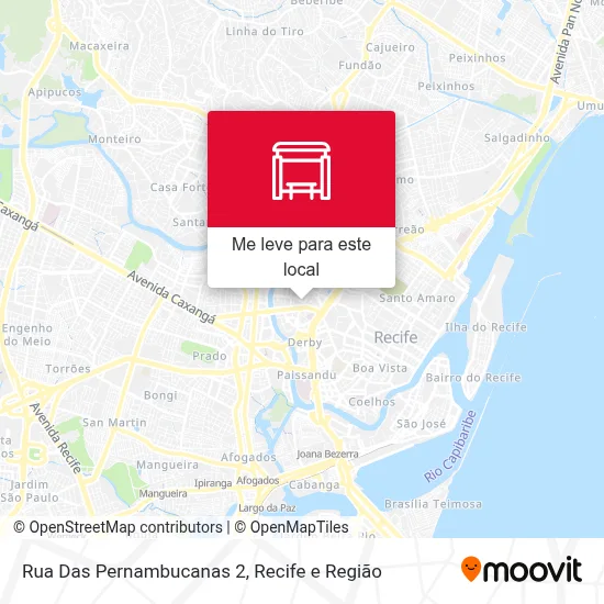 Rua Das Pernambucanas 2 mapa