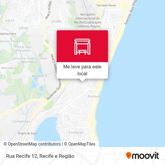 Rua Recife 12 mapa