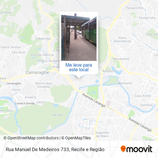 Rua Manuel De Medeiros 733 mapa