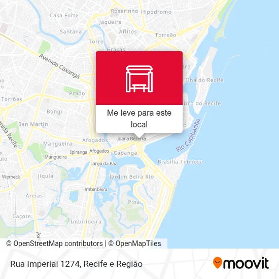 Rua Imperial 1274 mapa