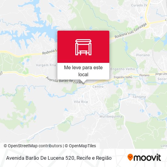 Avenida Barão De Lucena 520 mapa