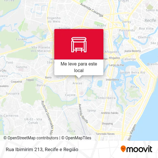Rua Ibimirim 213 mapa