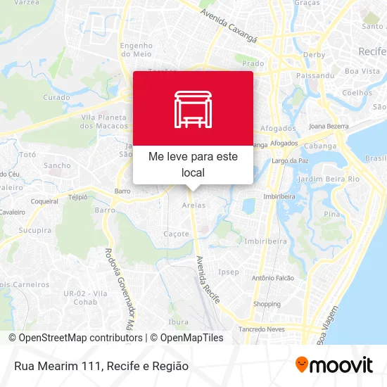 Rua Mearim 111 mapa
