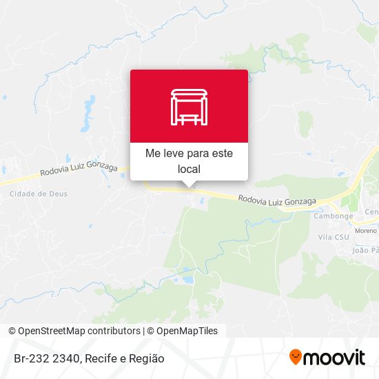 Br-232 2340 mapa