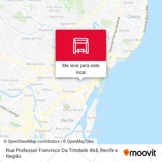 Rua Professor Francisco Da Trindade 464 mapa