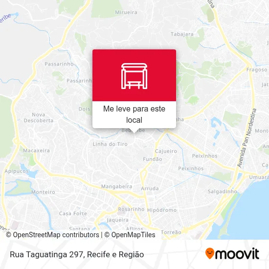 Rua Taguatinga 297 mapa