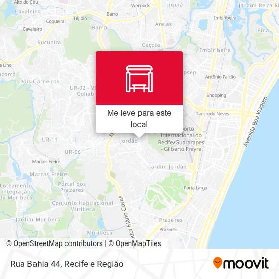Rua Bahia 44 mapa
