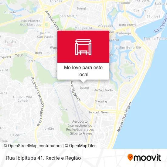 Rua Ibipituba 41 mapa