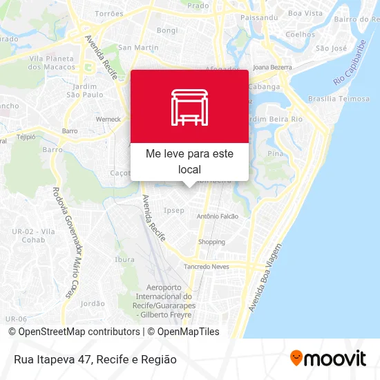 Rua Itapeva 47 mapa
