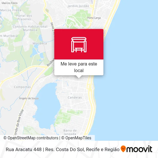 Rua Aracatu 448 | Res. Costa Do Sol mapa