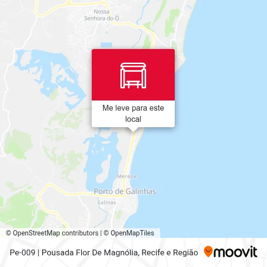 Pe-009 | Pousada Flor De Magnólia mapa