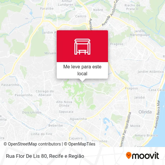 Rua Flor De Lis 80 mapa