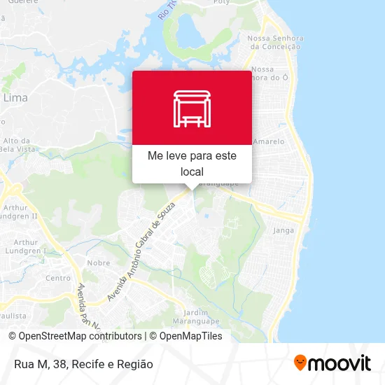 Rua M, 38 mapa