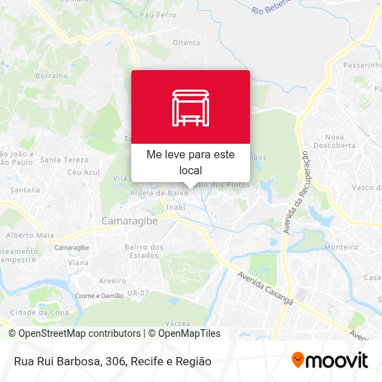 Rua Rui Barbosa, 306 mapa