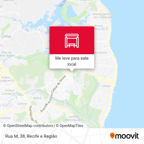 Rua M, 38 mapa
