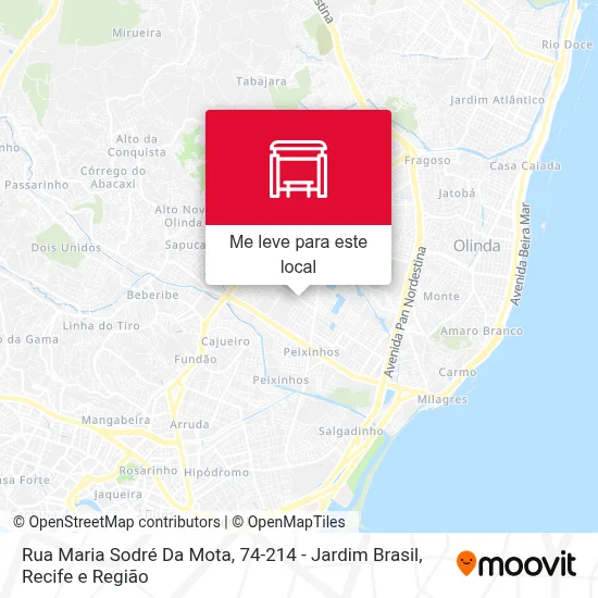 Rua Maria Sodré Da Mota, 74-214 - Jardim Brasil mapa