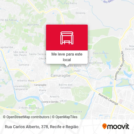 Rua Carlos Alberto, 378 mapa