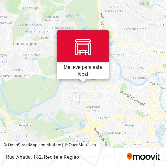 Rua Abatia, 182 mapa