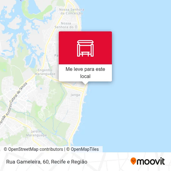 Rua Gameleira, 60 mapa