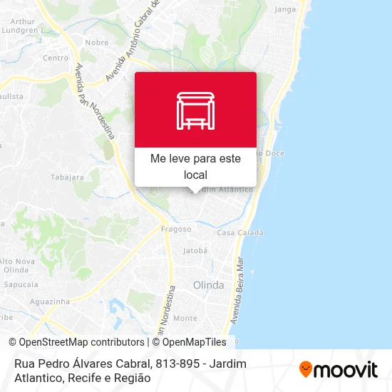 Rua Pedro Álvares Cabral, 813-895 - Jardim Atlantico mapa