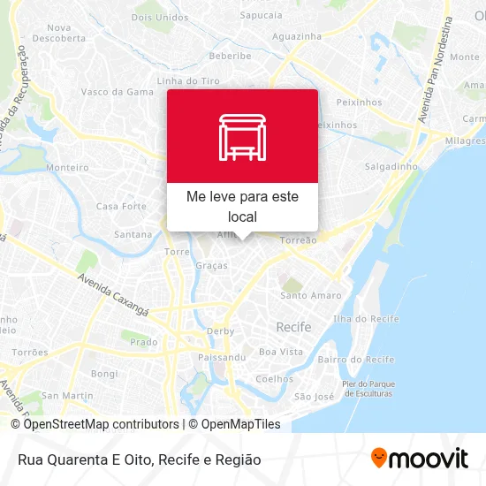 Rua Quarenta E Oito mapa