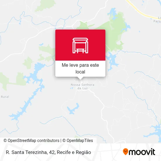R. Santa Terezinha, 42 mapa