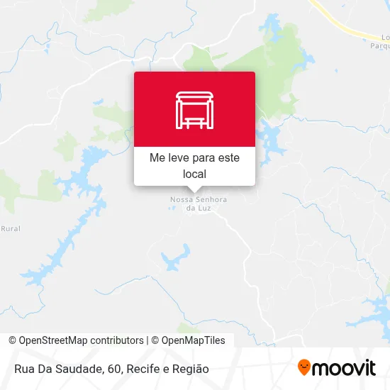 Rua Da Saudade, 60 mapa