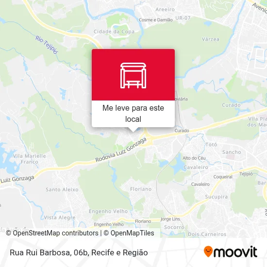 Rua Rui Barbosa, 06b mapa
